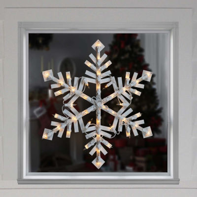 Northlight 15.5in Snowflake Christmas Window Decor