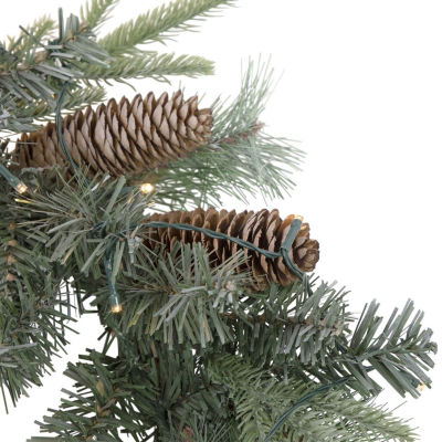 Northlight Mixed Pine Pre-Lit Indoor Christmas Garland