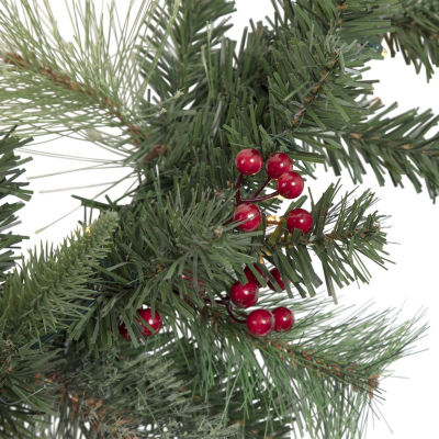 Northlight Berry Pre-Lit Christmas Indoor Garland