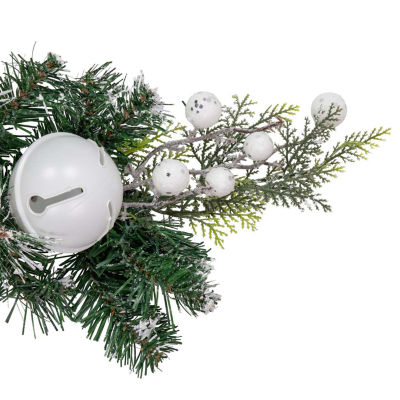 Northlight Pine Frosted Unlit Indoor Christmas Garland