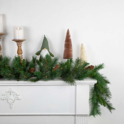 Northlight Pine And Pine Cones Indoor Christmas Garland