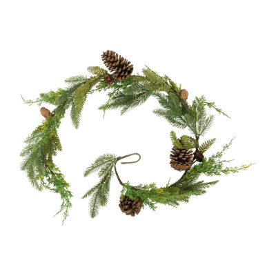 Northlight 5ft Pine And Pinecone   Unlit Indoor Christmas Garland