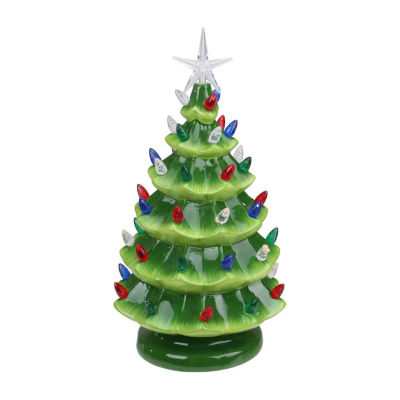 Northlight Led Table Top  Tree With Star Topper Lighted Christmas Tabletop Decor