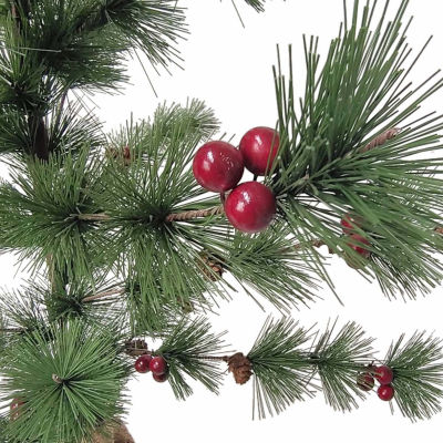 Northlight Berry Pine Tree Christmas Tabletop Decor