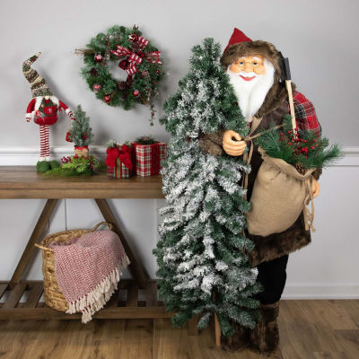 Northlight Woodland Santa Figurine