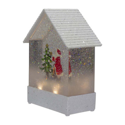 Northlight 8.25in House Shape Snow Globe