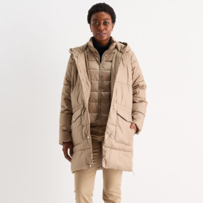 Gallery Womens Hooded Heavyweight Puffer Jacket