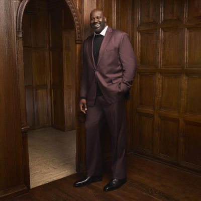Shaquille O'Neal XLG Mens Big and Tall Classic Fit Suit Separates