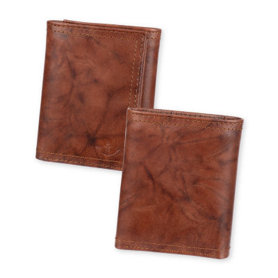 Dockers Rfid Extra Capacity Trifold With Zipper Mens Personalized Trifold Wallet