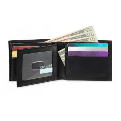 Dockers Rfid Extra Capacity Mens Bifold Wallet