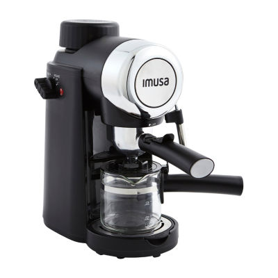 IMUSA Espresso + Cappuccino 4-Cup Coffee Maker