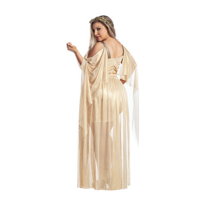 Womens Plus Gilded Goddess Costume