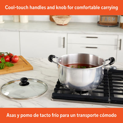 IMUSA 8-qt. Aluminum Stockpot with Lid