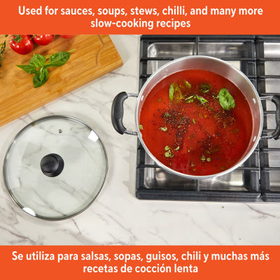 IMUSA 8-qt. Aluminum Stockpot with Lid