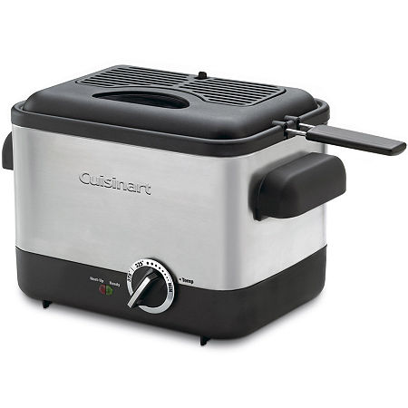 Cuisinart Compact Deep Fryer, One Size, Gray