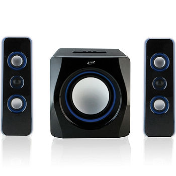 Smash knecht Ouderling iLive™ 2.1 Bluetooth Surround Sound Speaker System, Color: Black - JCPenney