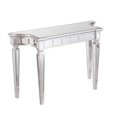 Erus Glam Mirrored Console Table, Color Silver With Mirror JCPenney