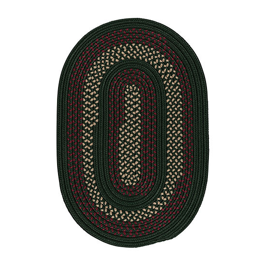 Colonial Mills Township Braided Oval Reversible Indoor/Outdoor Rugs