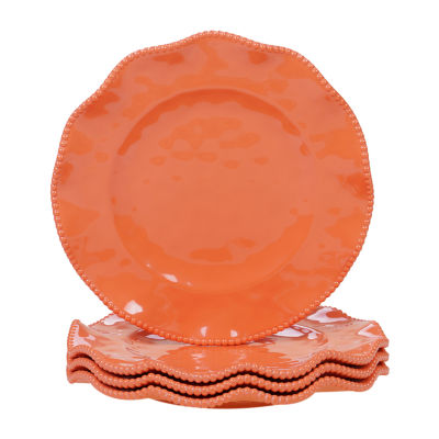Certified International Perlette 4-pc. Melamine Dinner Plate