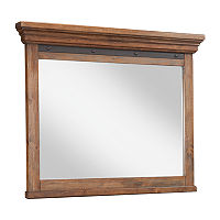 Taos Dresser Mirror, One Size, Brown