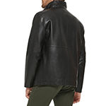 Dockers Mens Faux Leather Filled Coat