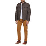 Dockers Mens Faux Suede Military Jacket