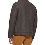 Dockers Mens Faux Suede Military Jacket