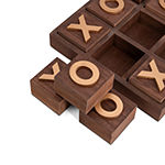 Blksmith Deluxe Tic Tac Toe Wooden Tabletop Game
