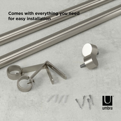 Umbra Mix & Match Cappa 1 IN Adjustable Curtain Rod
