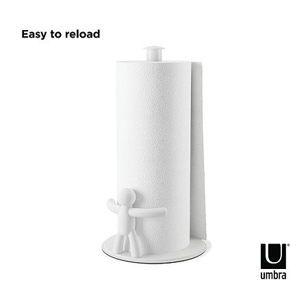 Umbra Buddy Paper Towel Holder, One Size, White