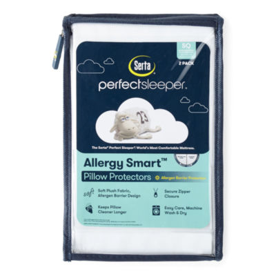 Serta Perfect Sleeper Allergen Barrier 2Pack Pillow Protector , Color