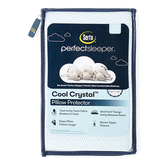 Serta PerfectSleeper Cool Crystal Pillow Protector