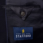 Stafford Mens Hopsack Classic Fit Blazer - Big and Tall