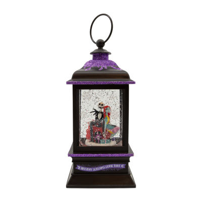 Kurt Adler 9-Inch Battery-Operated Disney© Nightmare Before Christmas Lighted Rotating Christmas Tabletop Decor