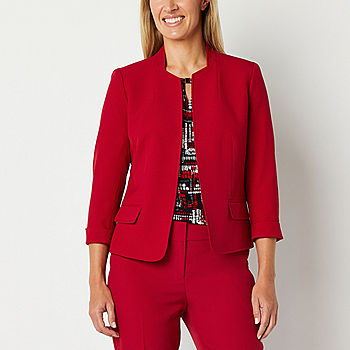 Black Label by Evan-Picone Suit Jacket, Color: Fire Red - JCPenney