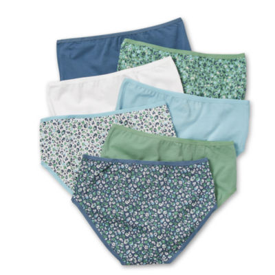 Hanes Ultimate Little & Big Girls 8 Pack Hipster Panty, Color: Multi -  JCPenney
