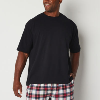 Stafford Mens Short Sleeve Crew Neck Pajama Top