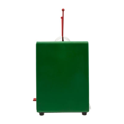 Kurt Adler 6-Inch Battery Operated Outdoor Scene Tv Plays Music Peanuts Christmas Tabletop Decor
