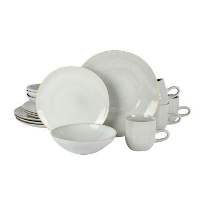 Gibson 16-pc. Stoneware Dinnerware Set