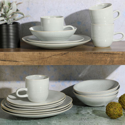 Gibson 16-pc. Stoneware Dinnerware Set