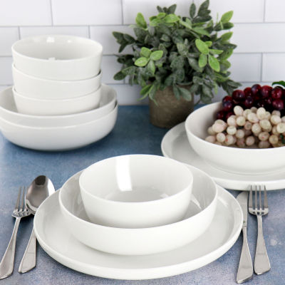 Gibson 12-pc. Ceramic Dinnerware Set