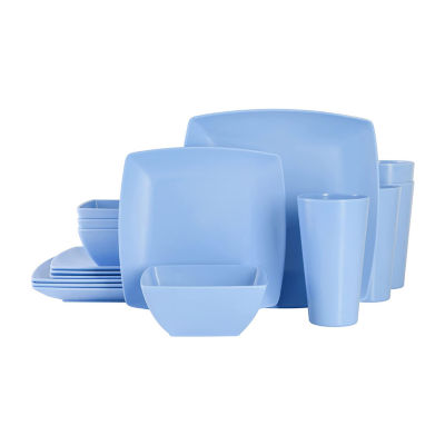 Gibson 16-pc. Melamine Dinnerware Set