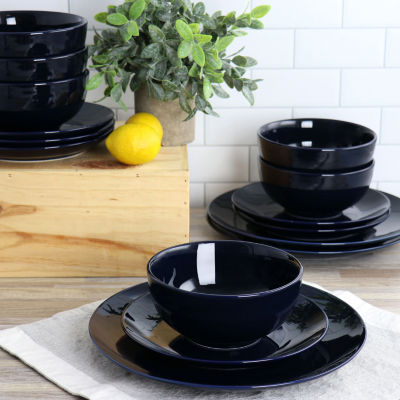 Elama 18-pc. Porcelain Dinnerware Set