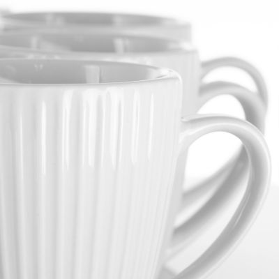 Elama Elle 12-pc. Porcelain Mug Set