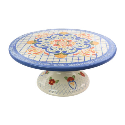Gibson Stoneware Stoneware Cake Stand 975116523M, Color Multi JCPenney