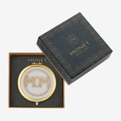 Monet Jewelry Mom Gold Tone Compact Mirrors