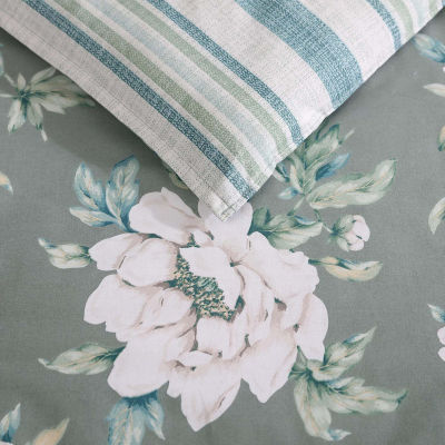 Laura Ashley Wisley Floral Midweight Comforter Set