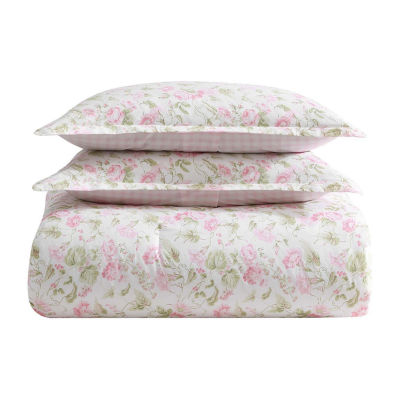 Laura Ashley Morning Gloria Midweight Comforter Set