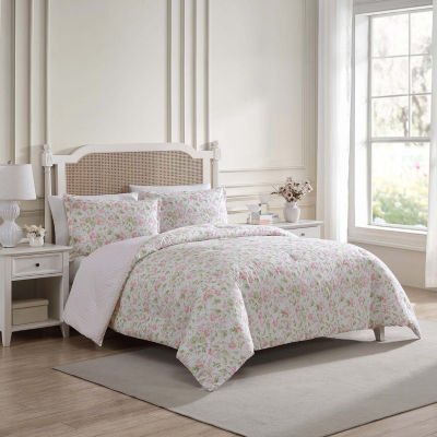 Laura Ashley Morning Gloria Midweight Comforter Set