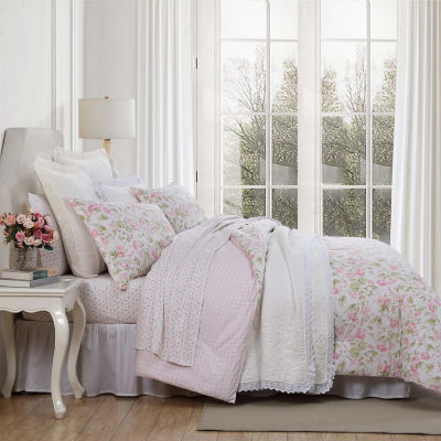 Laura Ashley Morning Gloria Midweight Comforter Set